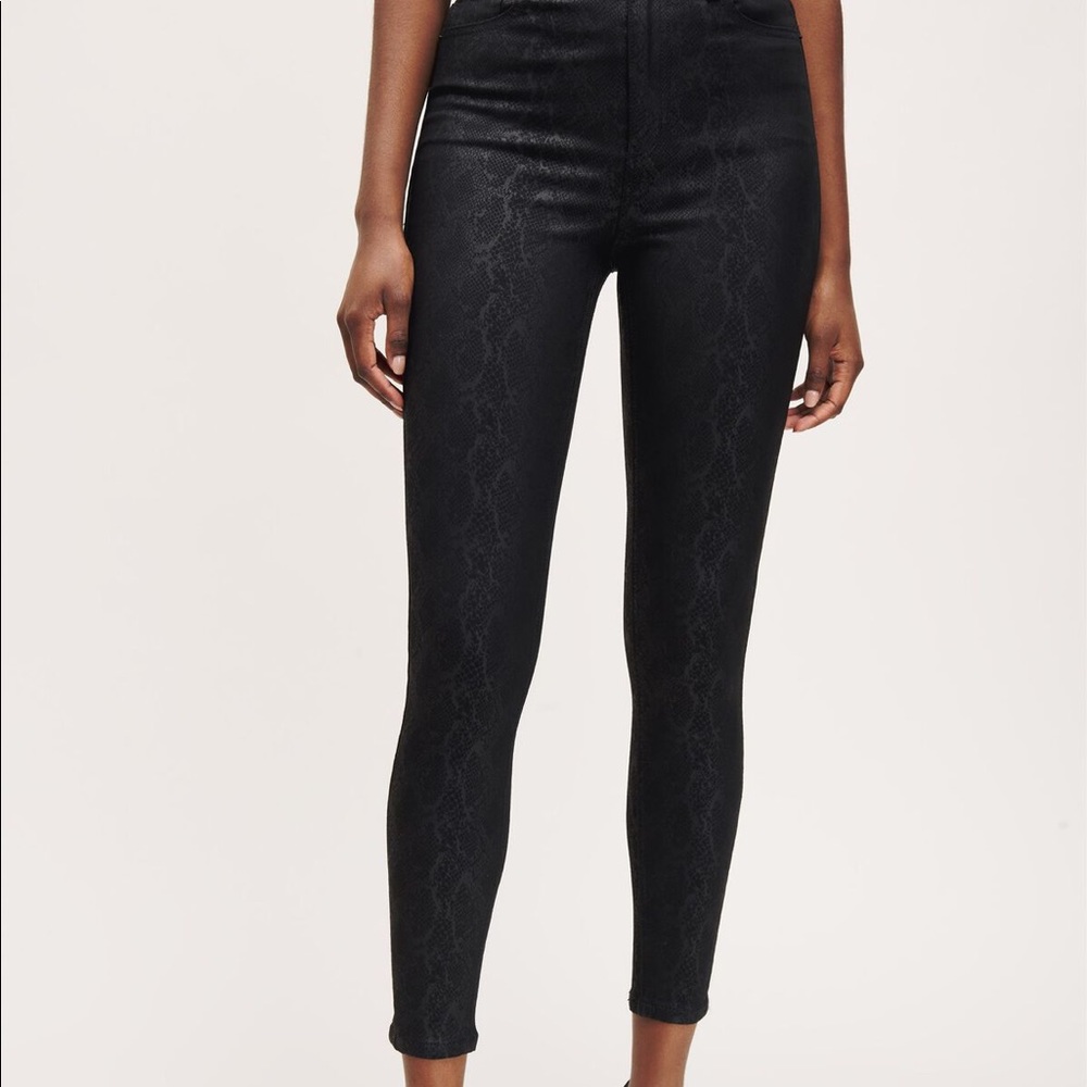 2/$20 Ultra High Waist Snakeskin Skinny Jeans